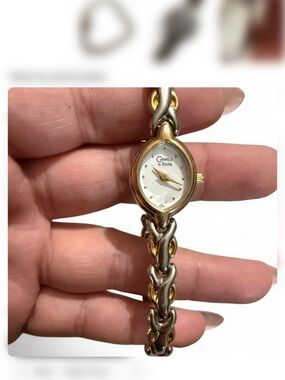 Two-Tone Women's Bracelet Watch - Gold & Silver
